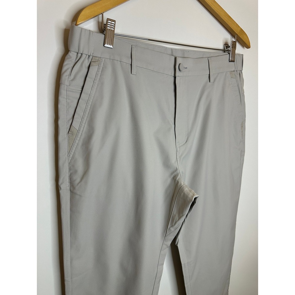 Jack Archer Jetsetter Tech Pants 33 x 28 Gray Golf Travel Performance Stretch - Picture 7 of 12